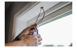 LED-Spot för fönstersmygar 30mm, 2700K 60lm 1,3W 350mA Svart