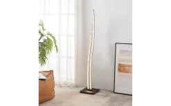 Lejias Golvlampa 123cm LED 3000K 16W Svart