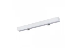 Levia Vägglampa Borstad Aluminium 60cm LED 12W IP44 3000K