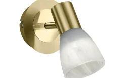 Levisto Spotlight E14 matt mässing