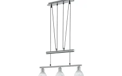 Levisto Takpendel 3-delad E14 borstad stål