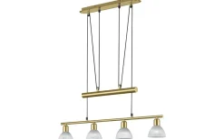 Levisto Takpendel 4-delad E14 matt mässing