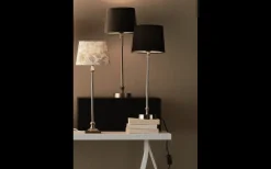 Liam Bordslampa 56cm Krom/Svart