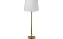 Liam Bordslampa 56cm Mässing/Vit