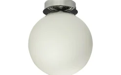 Lido Plafond 20cm Krom/Opalvit IP23