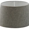 Linda Lampskärm Oval 25cm Grå