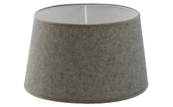 Linda Lampskärm Oval 25cm Grå