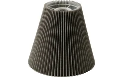 Linda Plisserad Lampskärm Ø26cm Grå