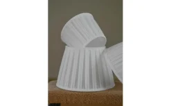 Linero Lampskärm Plisserad Ø20cm Vit