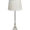 Linné Bordslampa 66cm Krom/Offwhite