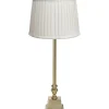 Linné Bordslampa 66cm Mässing/Offwhite