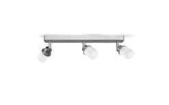 Linn III Takspotlight 40cm Krom/Opal IP44