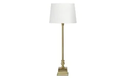 Linné Lampfot 65cm Guld
