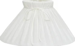 Linn Takskärm Ø40cm Hytte Vit Med Snodd