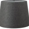 Linne Lampskärm Ø25cm Grå