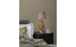 Linne Lampskärm Ø30cm Grå