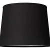 Linne Lampskärm Ø30cm Svart