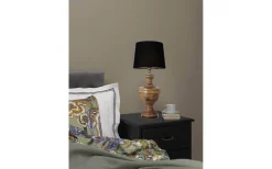 Linne Lampskärm Ø30cm Svart