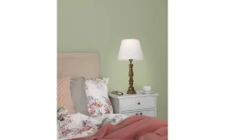 Linne Lampskärm Ø20cm Vit