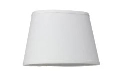 Linne Lampskärm Ø21cm Vit