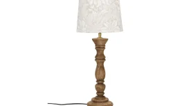 Lodge Bordslampa 59cm Acanthus Brun/Beige