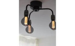 Loft Plafond 37cm Svart