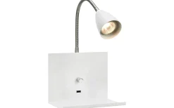 Logi Vägglampa Vit