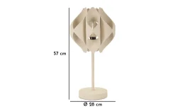 Logic Bordslampa 57cm Beige