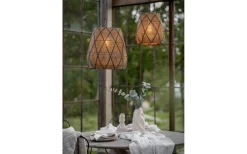 Lollo Takskärm Ø38cm Outdoor Natur/Svart