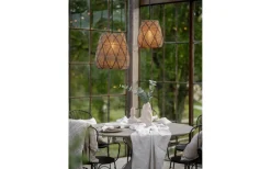 Lollo Takskärm Ø28cm Outdoor Natur/Svart