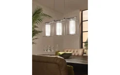 Loncino 1 Taklampa 75cm Krom