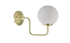 London Vägglampa Borstad mässing