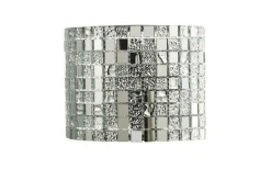 Looky Vägglampa Spegelmosaik Krom