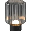 Lord Bordslampa LED mattsvart/rökfärgad uppladdningsbar