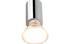 Lorenzo H2O Vägglampa 1-dels GU10 krom IP44