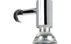 Lorenzo H2O Vägglampa 1-dels GU10 krom IP44