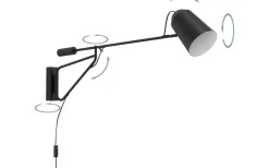 Loreto 1 Vägglampa Svart