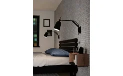 Loreto Vägglampa Svart