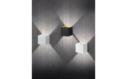 Louis Vägglampa LED matt vit