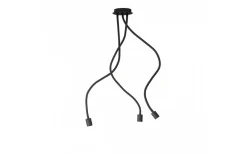 Loyd 3 Taklampa Svart 3xE27