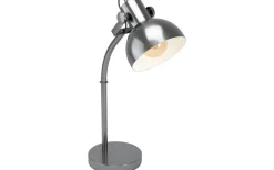 Lubenham skrivbordslampa 57cm Stålantik/Creme