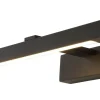 Lucca Spegelbelysning 25cm LED 9W 3000K Svart IP44