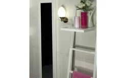 Luigi Vägglampa Antik/Opal IP44