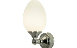 Luigi Vägglampa Krom/Opal IP44