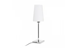 Lulu Bordslampa 59cm Vit/Krom
