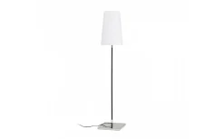 Lulu Golvlampa 160cm Vit/Krom E27