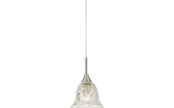 Luna Fönsterlampa 13,5cm Klar/Satinnickel