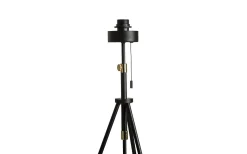 Luton Golvfot 156cm Svart/Mässing