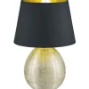 Luxor Bordslampa 35cm E27 guld