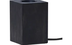 Lys Bordslampa E27 10cm Svart